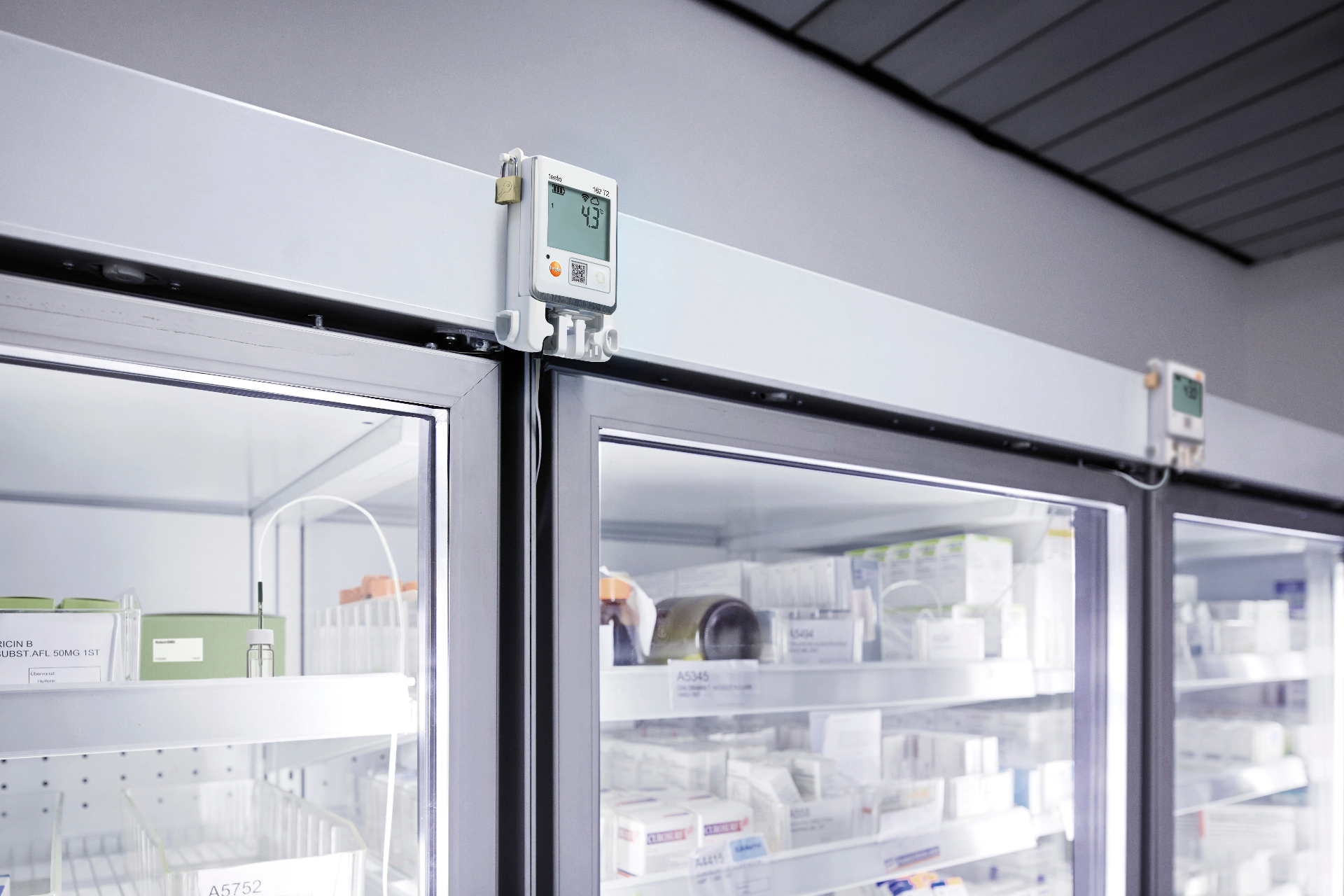 Testo162 installato in ambiente refrigerato